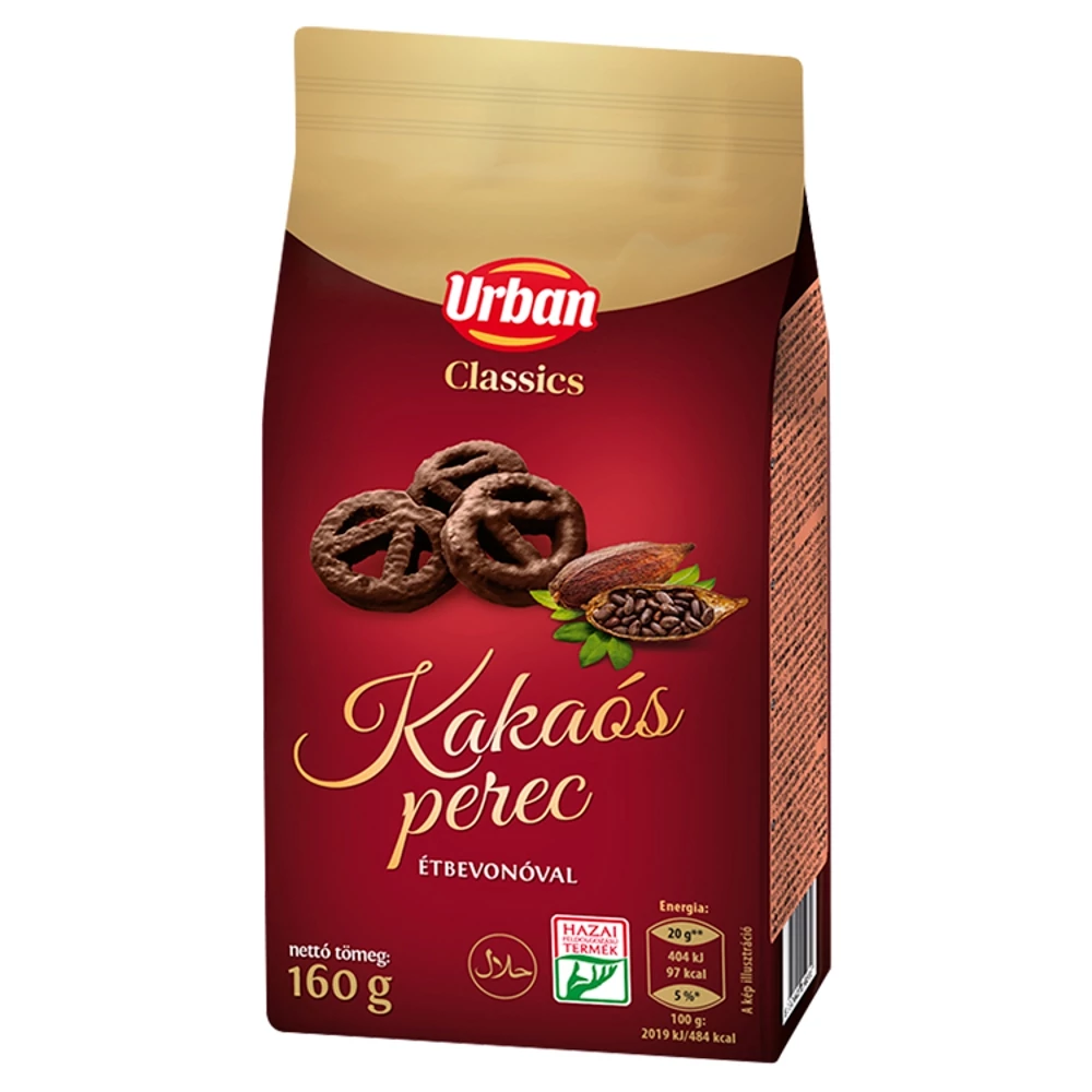 Urbán étbevonós mini perec 160 g