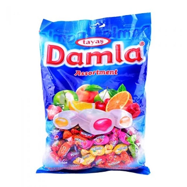 Damla 1 kg Gyümölcsös Zacskós Assortment
