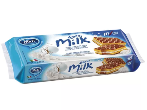 Midi piskótaszelet tejes ízben 10 × 28 g